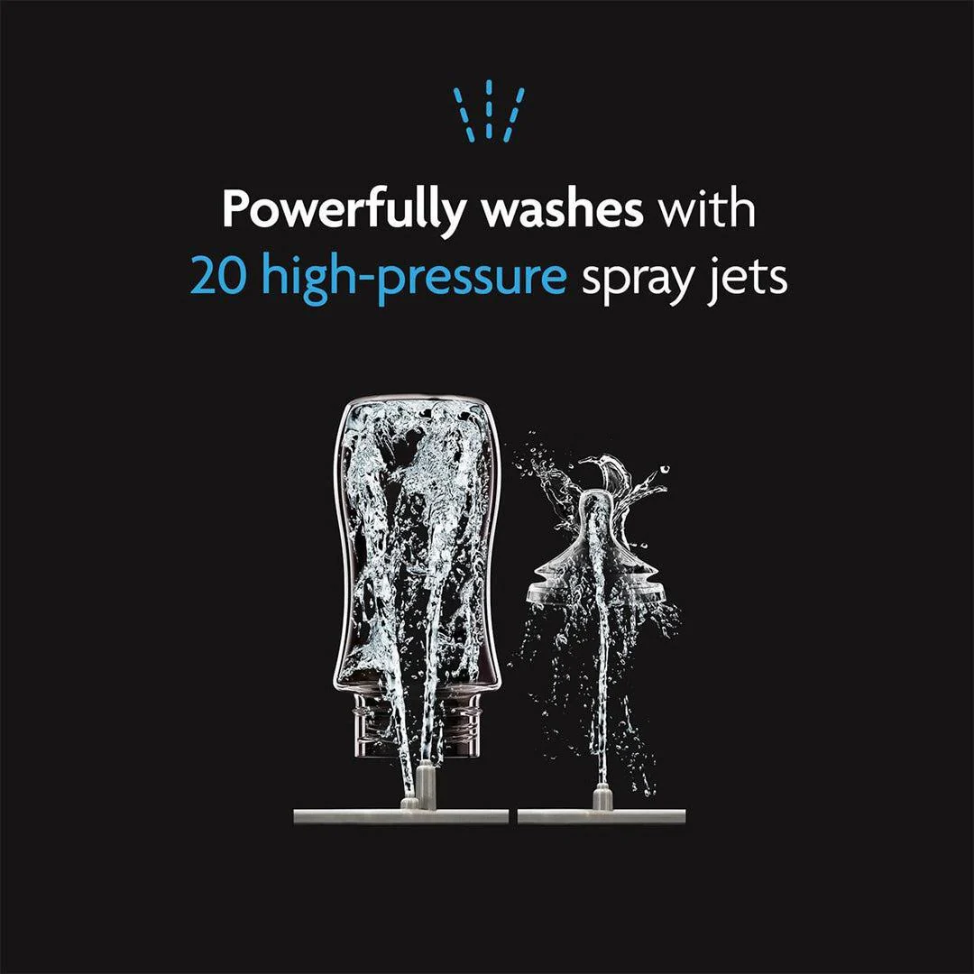 Baby Brezza Bottle Washer Pro - Black & White - Image 4
