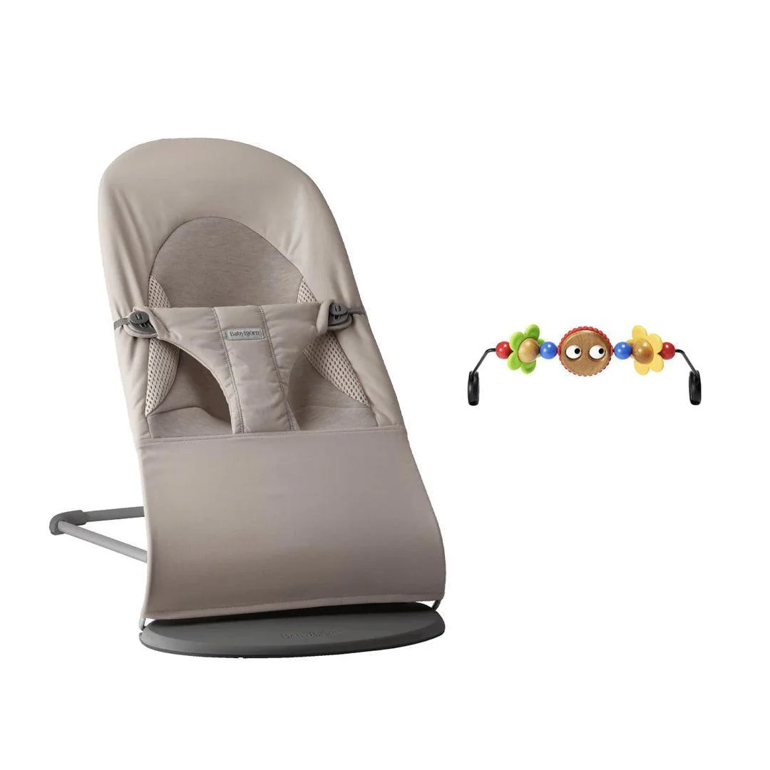 BabyBjorn Balance Soft Tri-Fabric - Sand Gray - Image 9