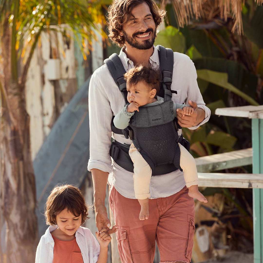 BabyBjorn Harmony 3D Mesh Baby Carrier - Anthracite - Image 4