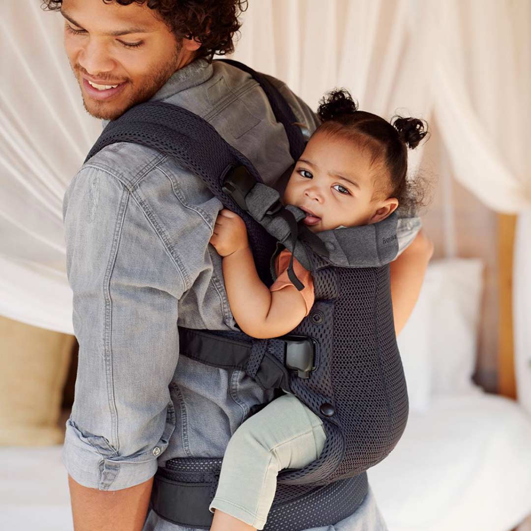 BabyBjorn Harmony 3D Mesh Baby Carrier - Anthracite - Image 9