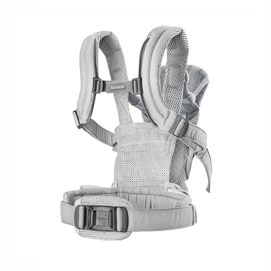 BabyBjorn Harmony 3D Mesh Baby Carrier - Silver - Image 7