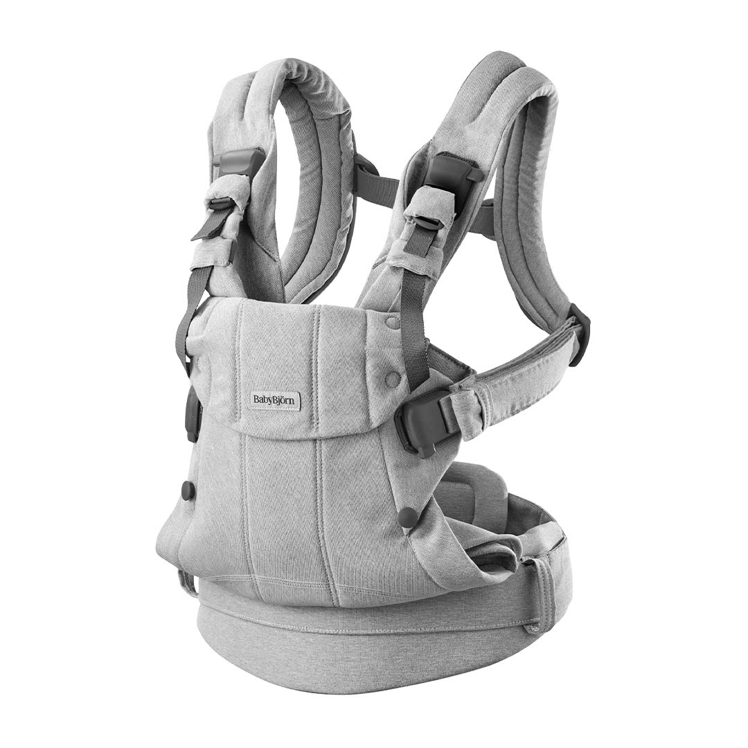 BabyBjörn Harmony Woven Mélange - Light Grey - Image 13