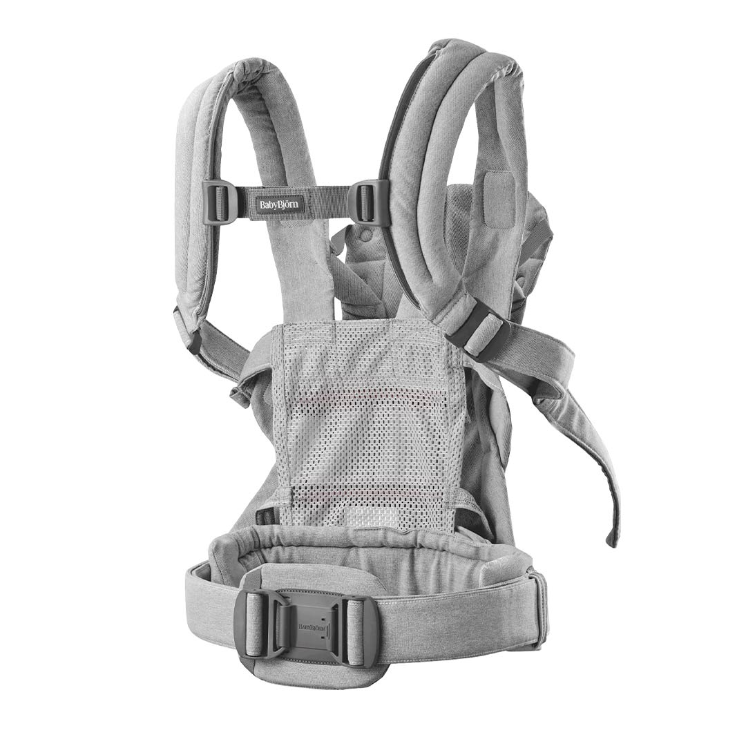 BabyBjörn Harmony Woven Mélange - Light Grey - Image 14
