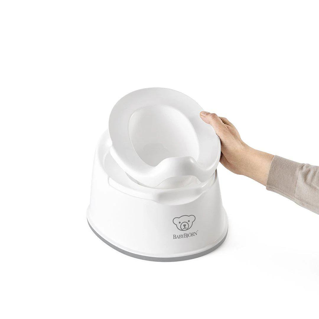 BabyBjorn Smart Potty - Deep Green/White - Image 4