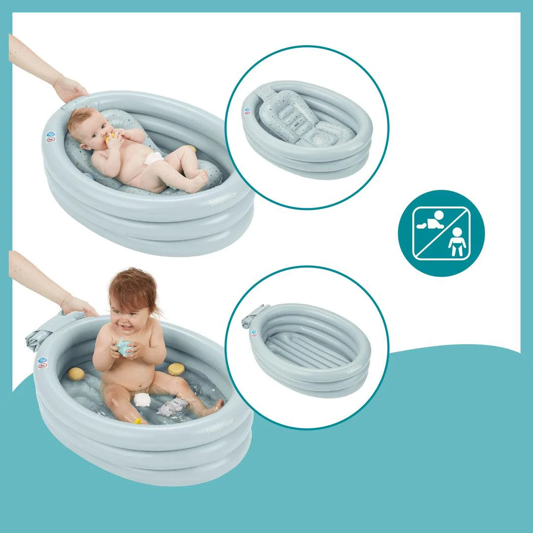 babymoov Aquadots Inflatable Baby Bath + Paddling Pool - Image 5