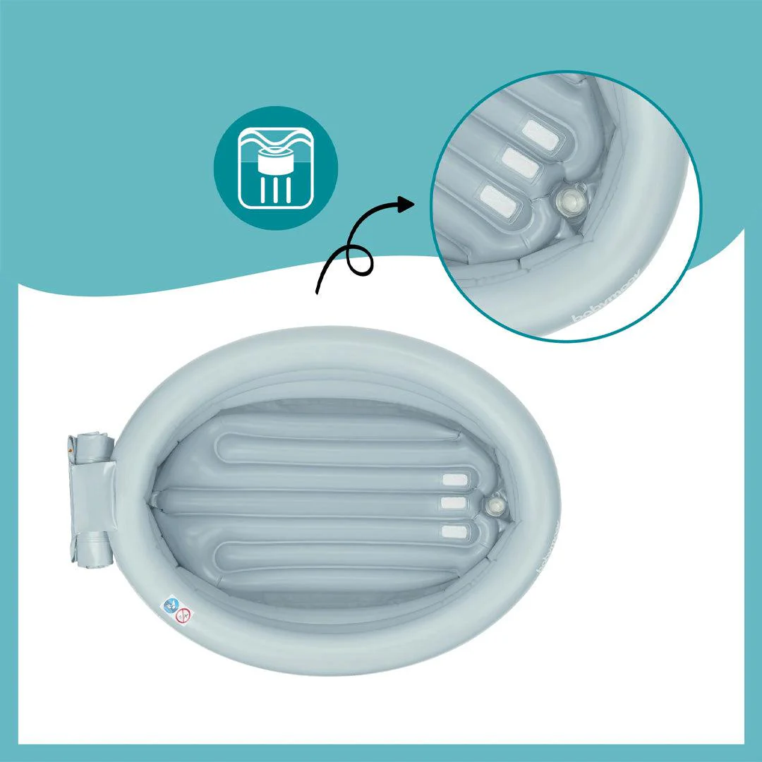 babymoov Aquadots Inflatable Baby Bath + Paddling Pool - Image 6