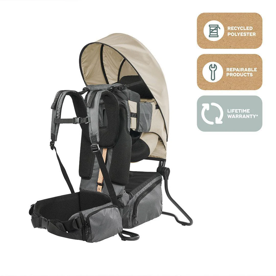 Babymoov Moov & Hike Baby Carrier & Raincover Bundle Set - Dune - Image 12