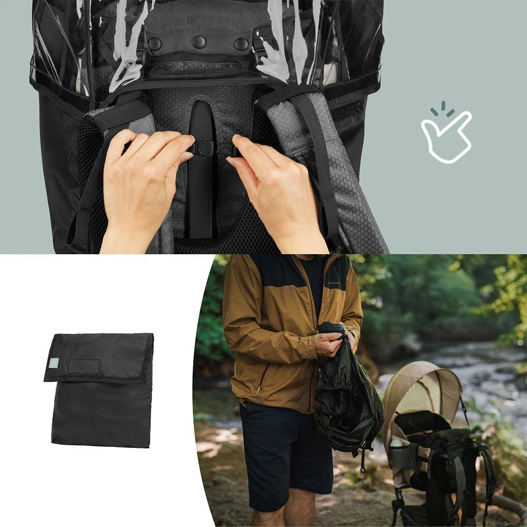 Babymoov Moov & Hike Carrier Rain Cover - Image 5