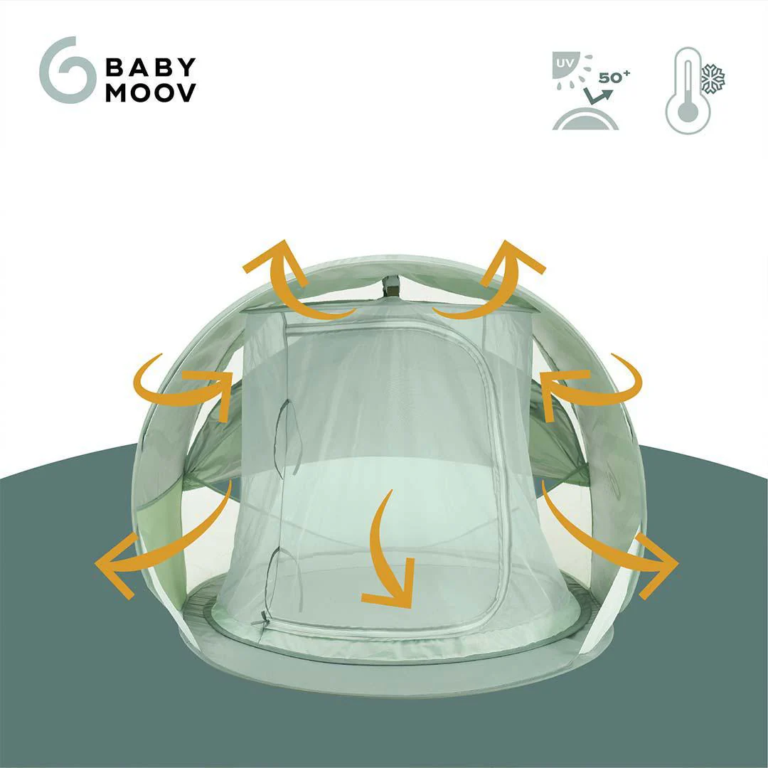 Babymoov Moov & Protect Anti UV Shelter - Green Lagoon - Image 13