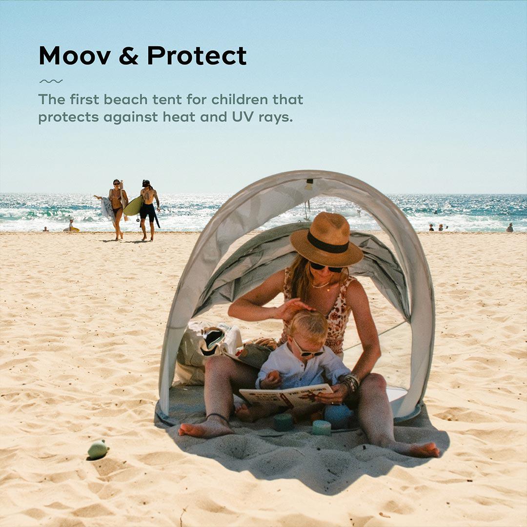 Babymoov Moov & Protect Anti UV Shelter - Green Lagoon - Image 2