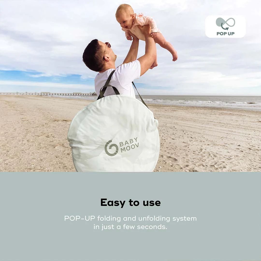 Babymoov Moov & Protect Anti UV Shelter - Green Lagoon - Image 5