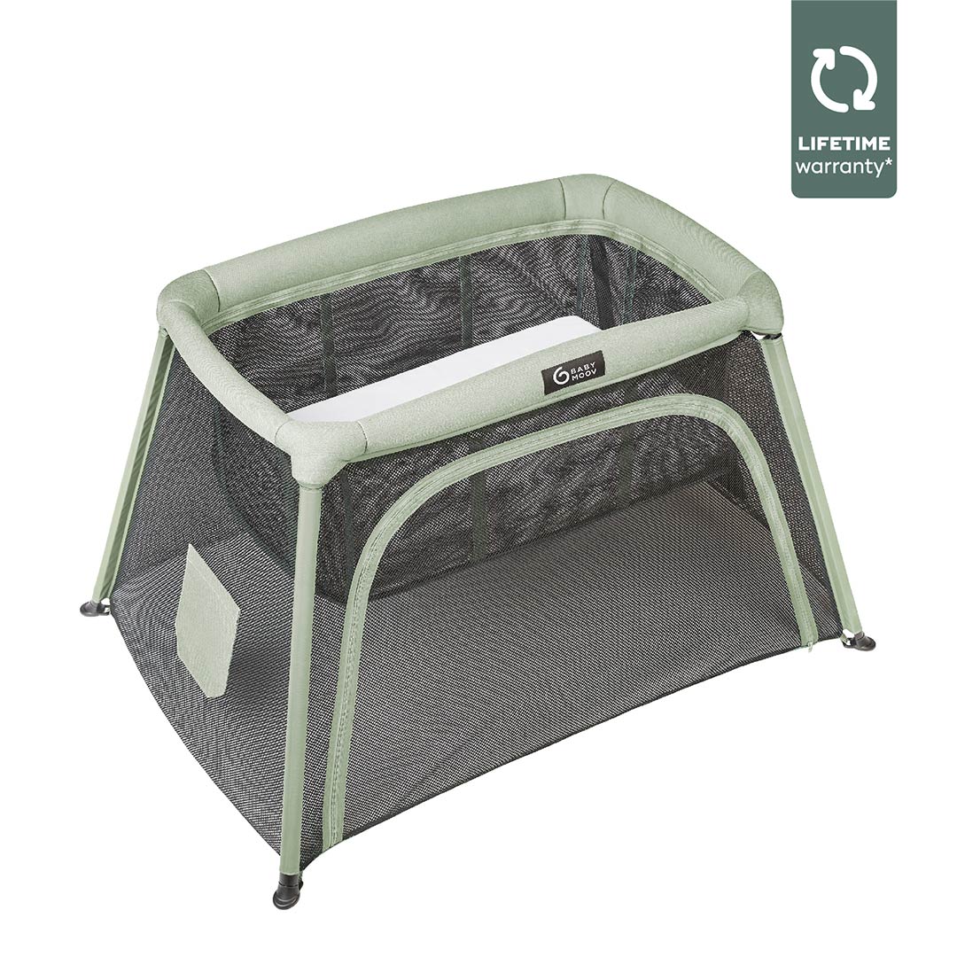 Babymoov Travel Cot 3 in 1 Moov & Comfy - Sage - Image 9