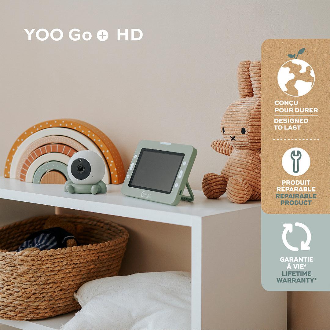 babymoov YOO Go Plus 5" HD Video Monitor - Green - Image 7
