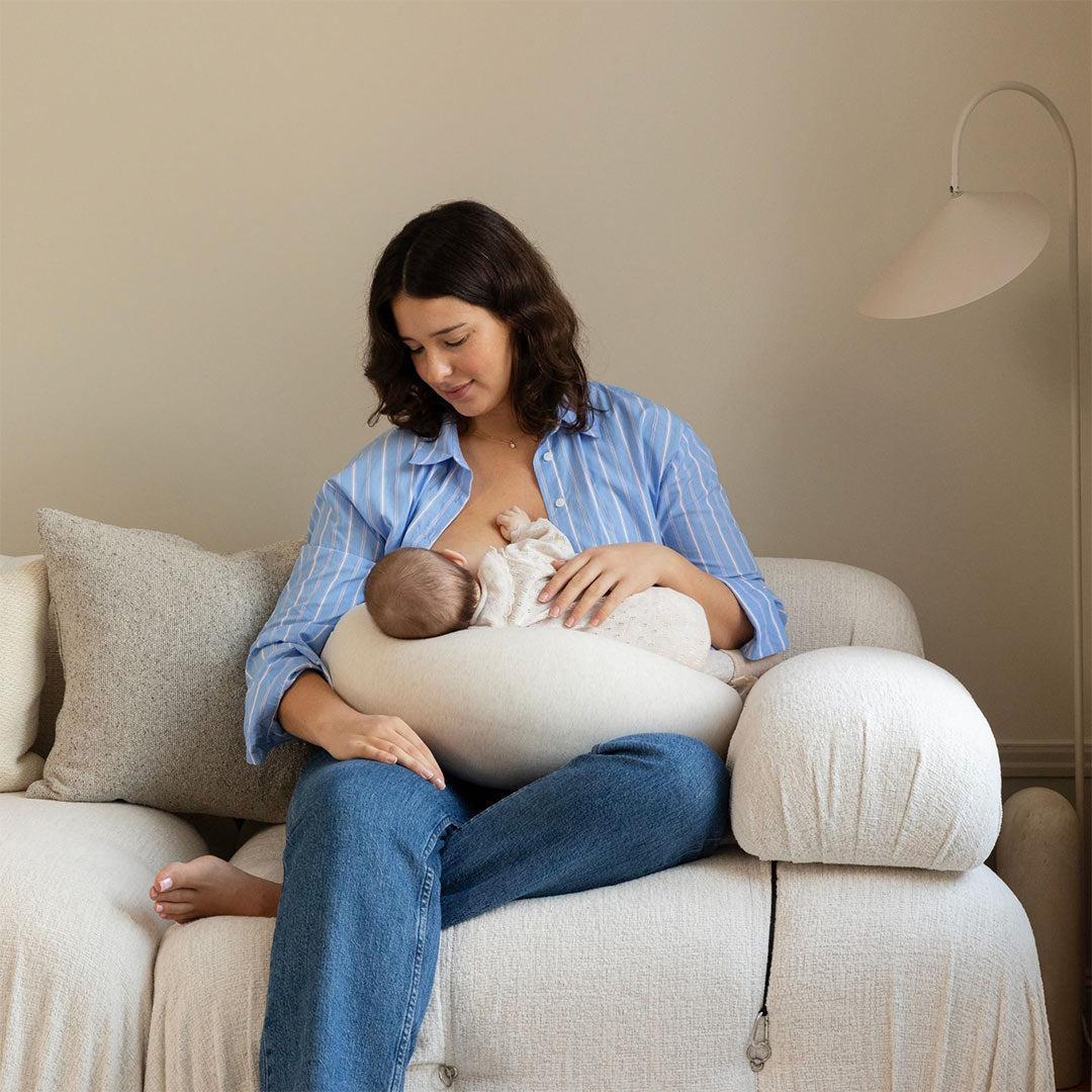 bbhugme Nursing Pillow - Soft White - Image 2