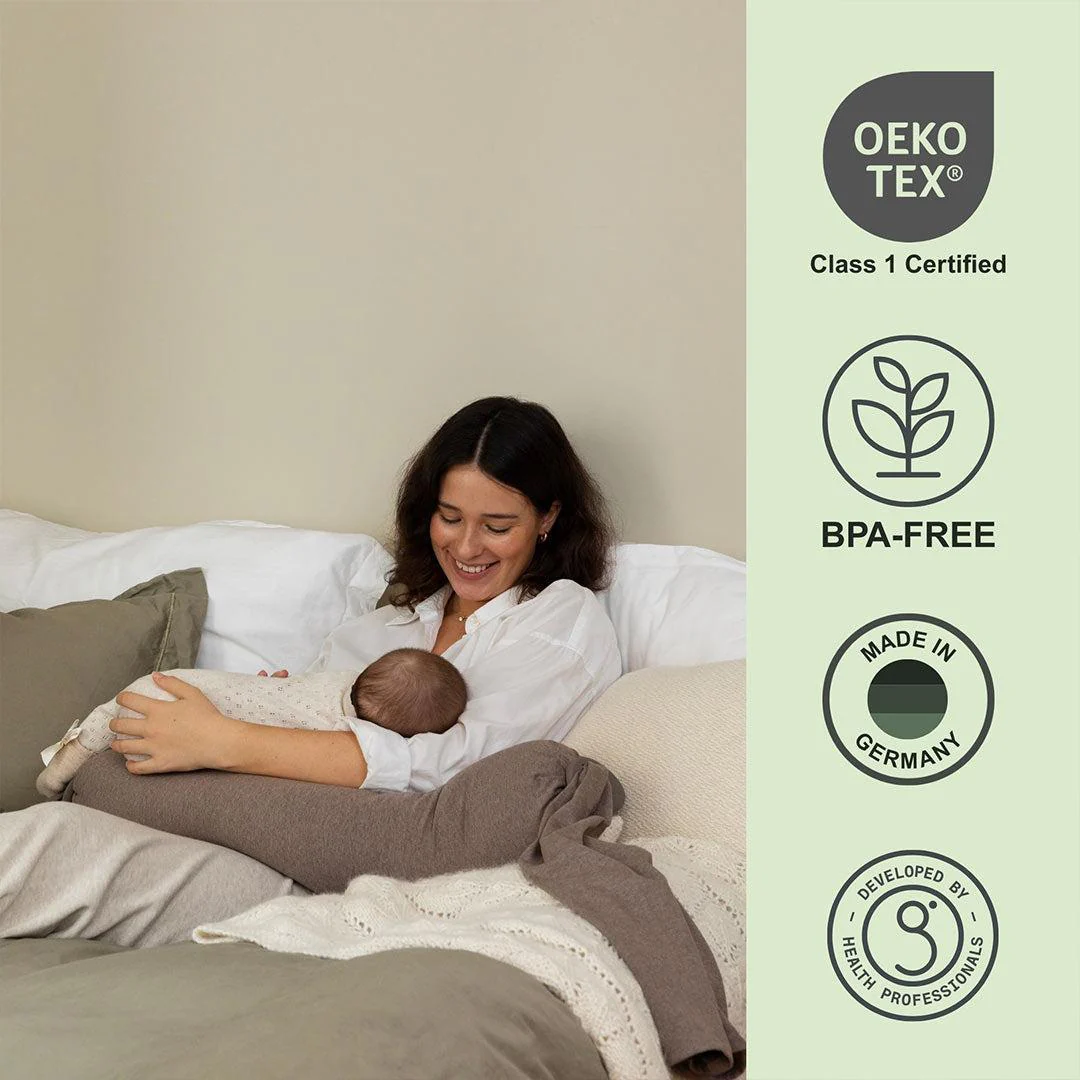 bbhugme Nursing Pillow - Hazel Brown - Image 5