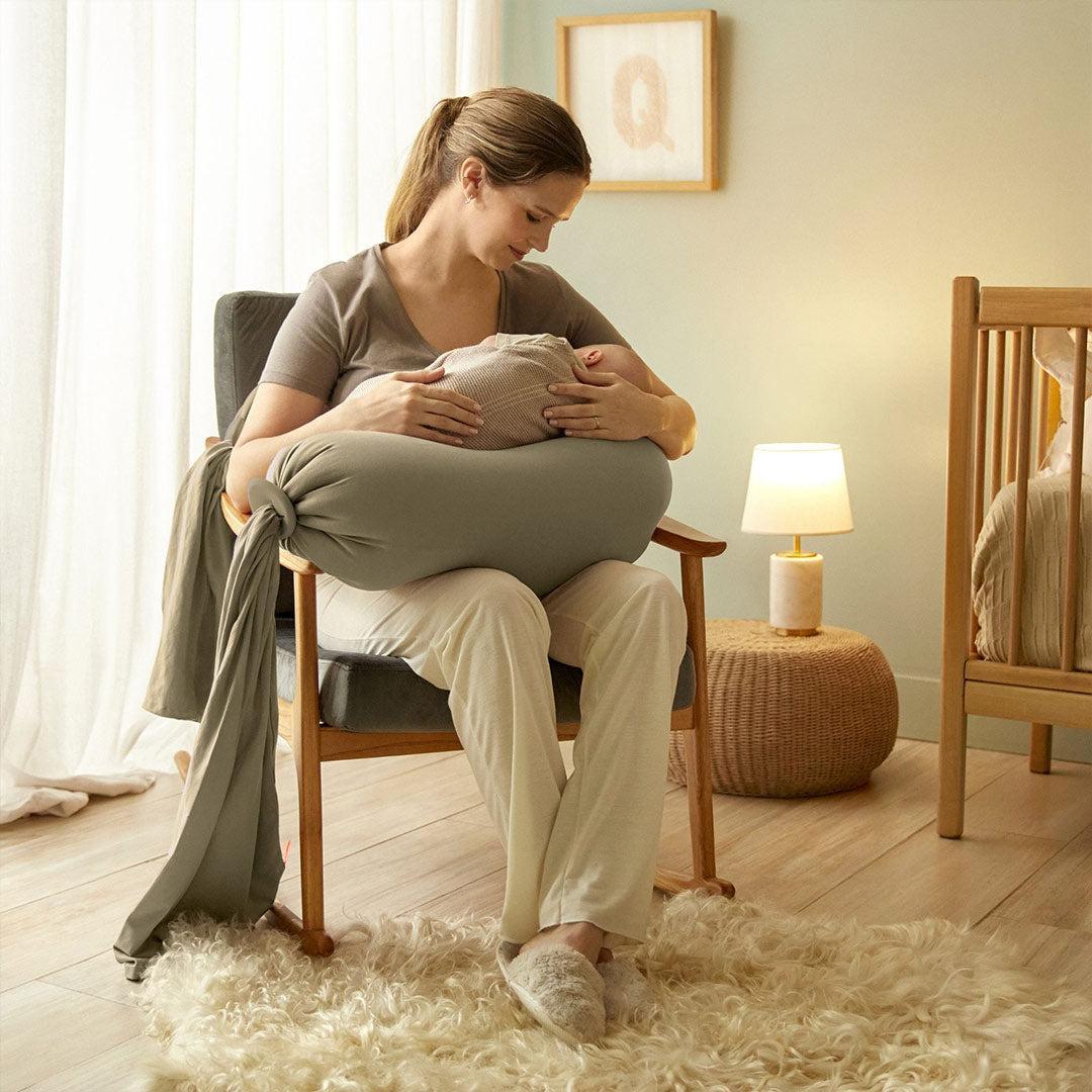 bbhugme Pregnancy Pillow - Dusty Olive - Image 10