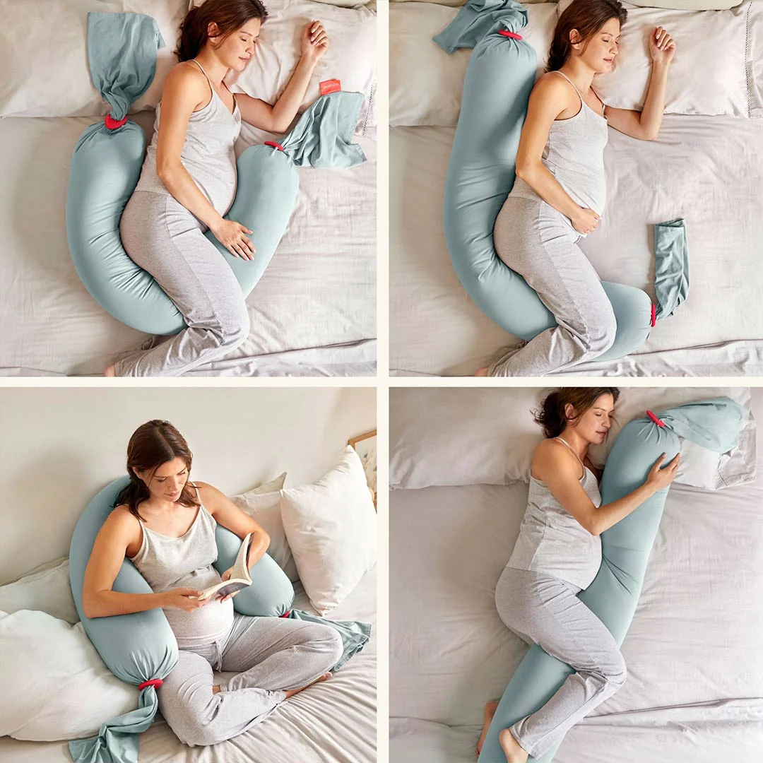 bbhugme Pregnancy Pillow - Eucalyptus - Image 4