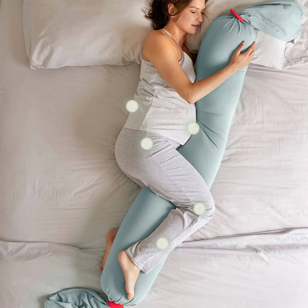 bbhugme Pregnancy Pillow - Eucalyptus - Image 9