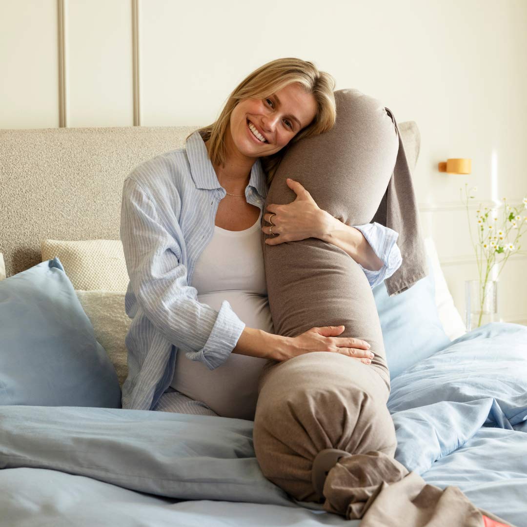 bbhugme Pregnancy Pillow - Hazel Brown - Image 10