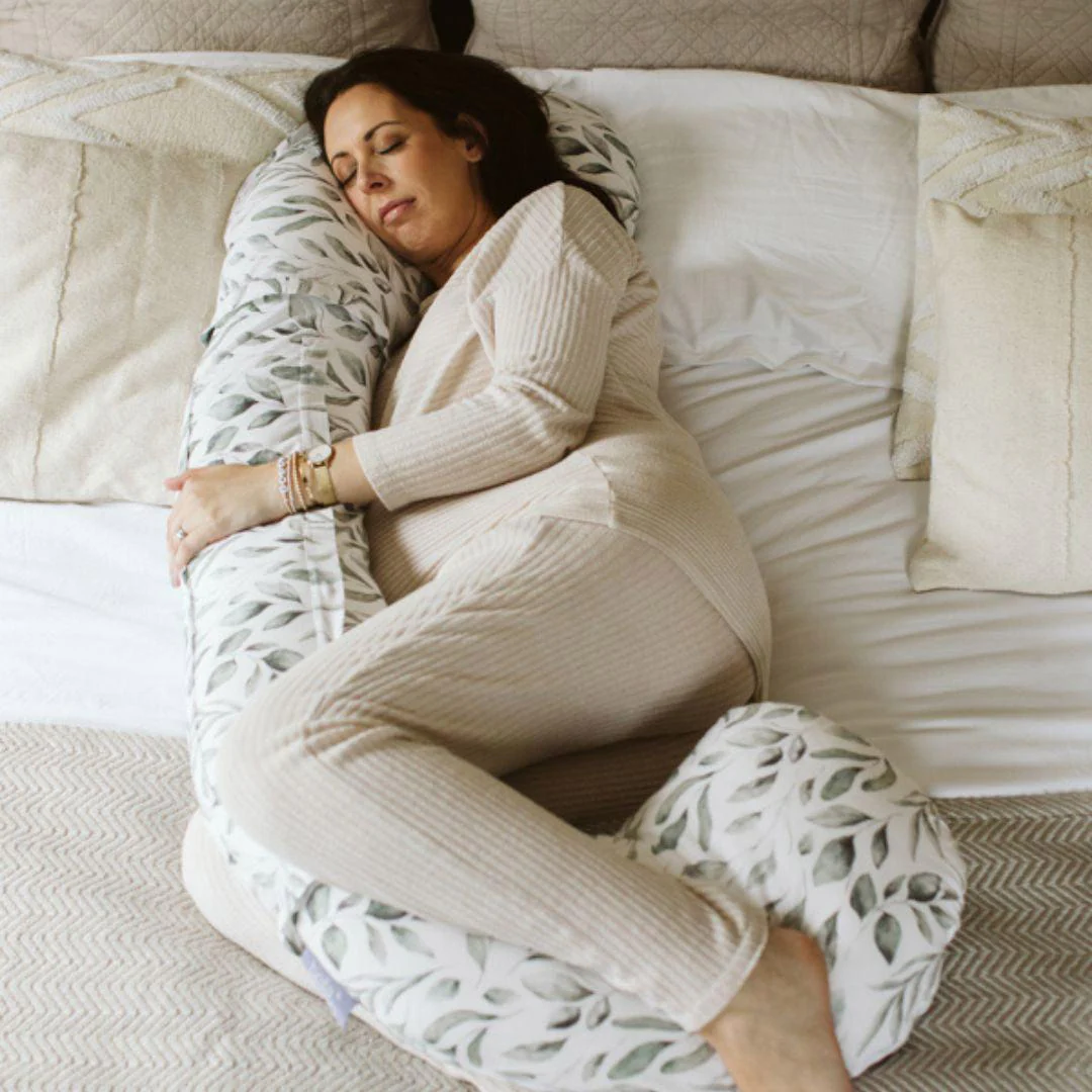 BellaMoon 3-In-1 Pregnancy Pillow - Waterleaves - Image 8