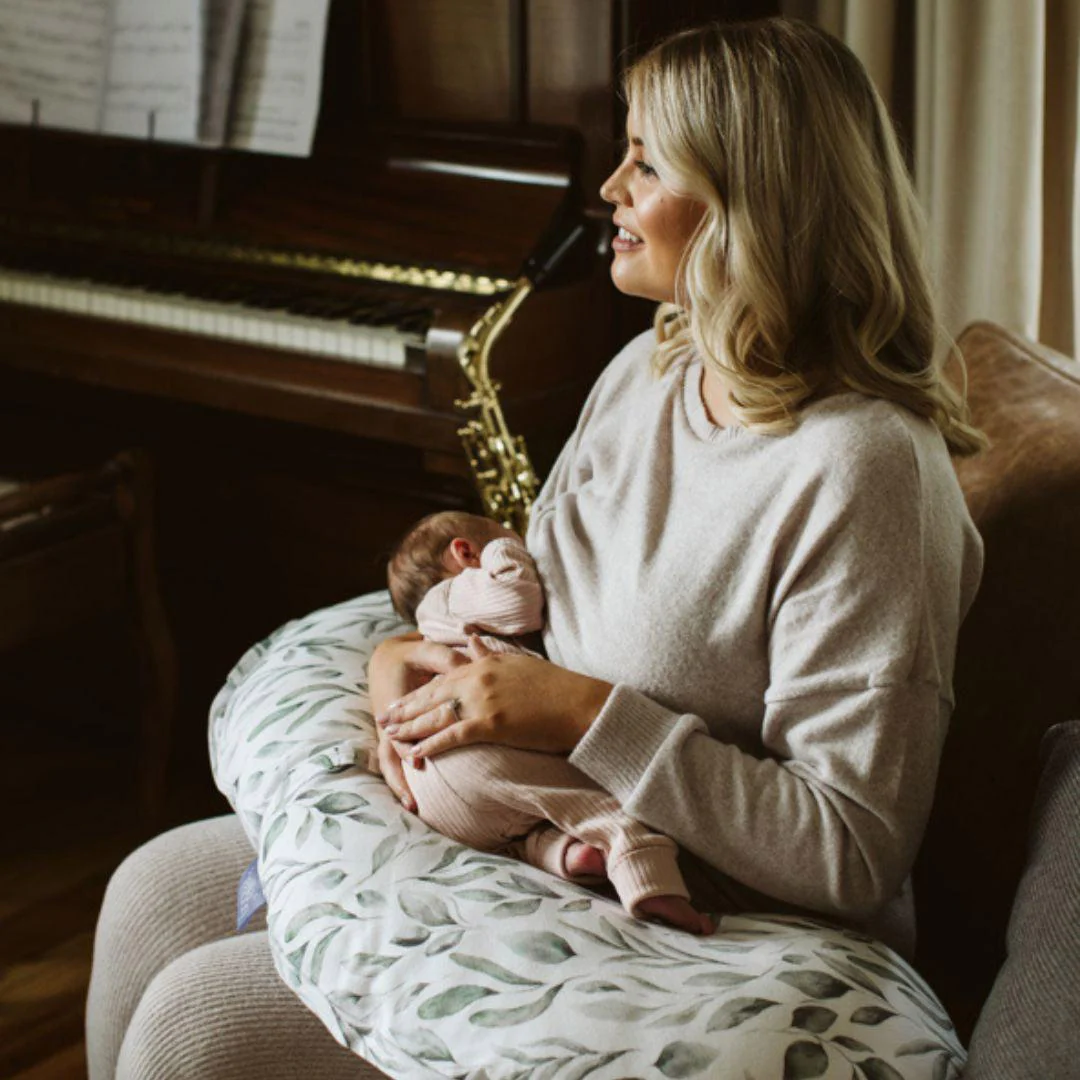 BellaMoon 3-In-1 Pregnancy Pillow - Waterleaves - Image 9