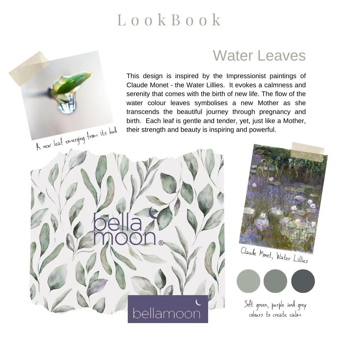 BellaMoon Nursing Cover - Waterleaves - Image 3
