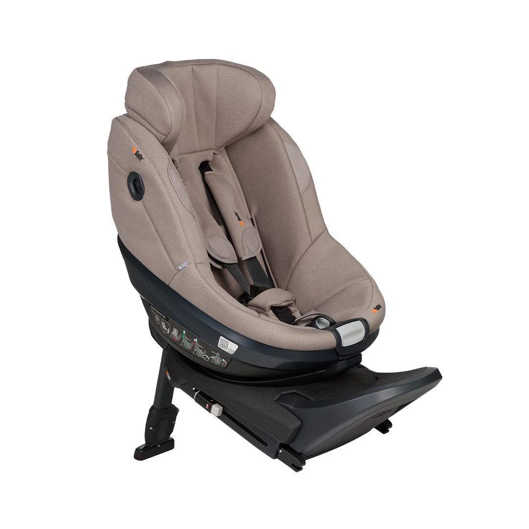 BeSafe Beyond 2 360 Car Seat - Dark Sand Softbreeze - Image 8