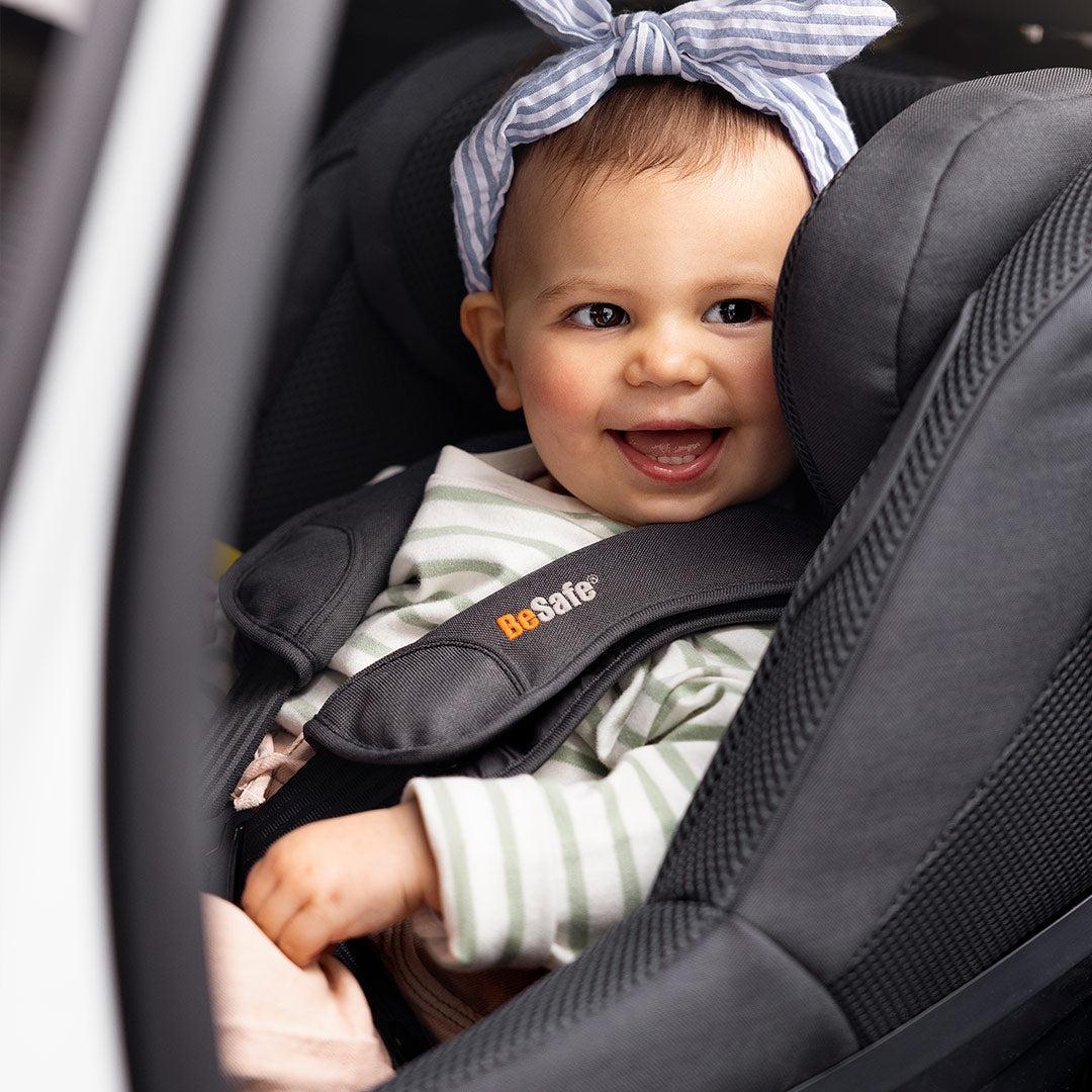 BeSafe Beyond 2 Car Seat - Meadow Green Softbreeze - Image 3