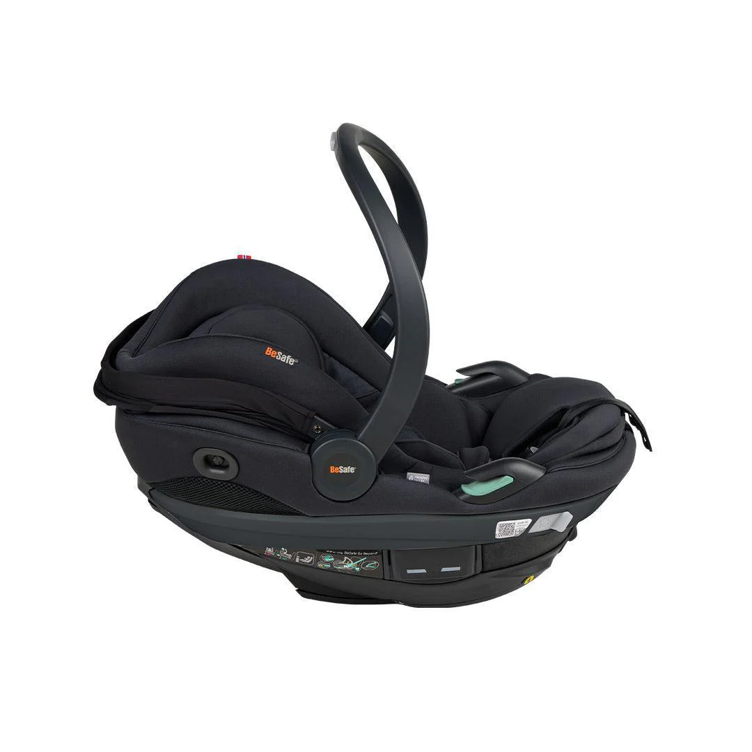 BeSafe Go Beyond 2 Car Seat - Black Softbreeze - Image 2
