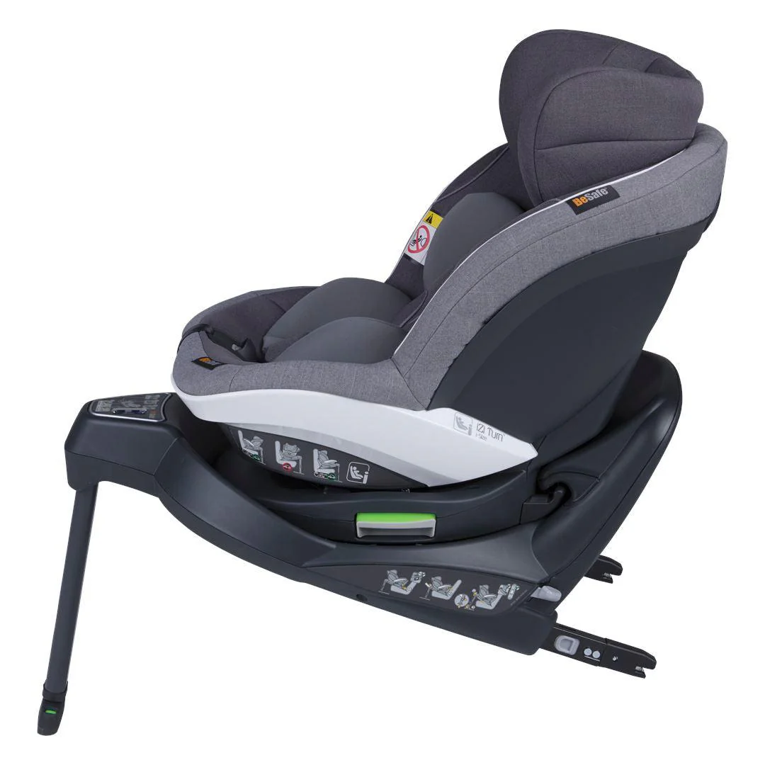 BeSafe iZi Turn i-Size Car Seat - Metallic Melange - Image 7