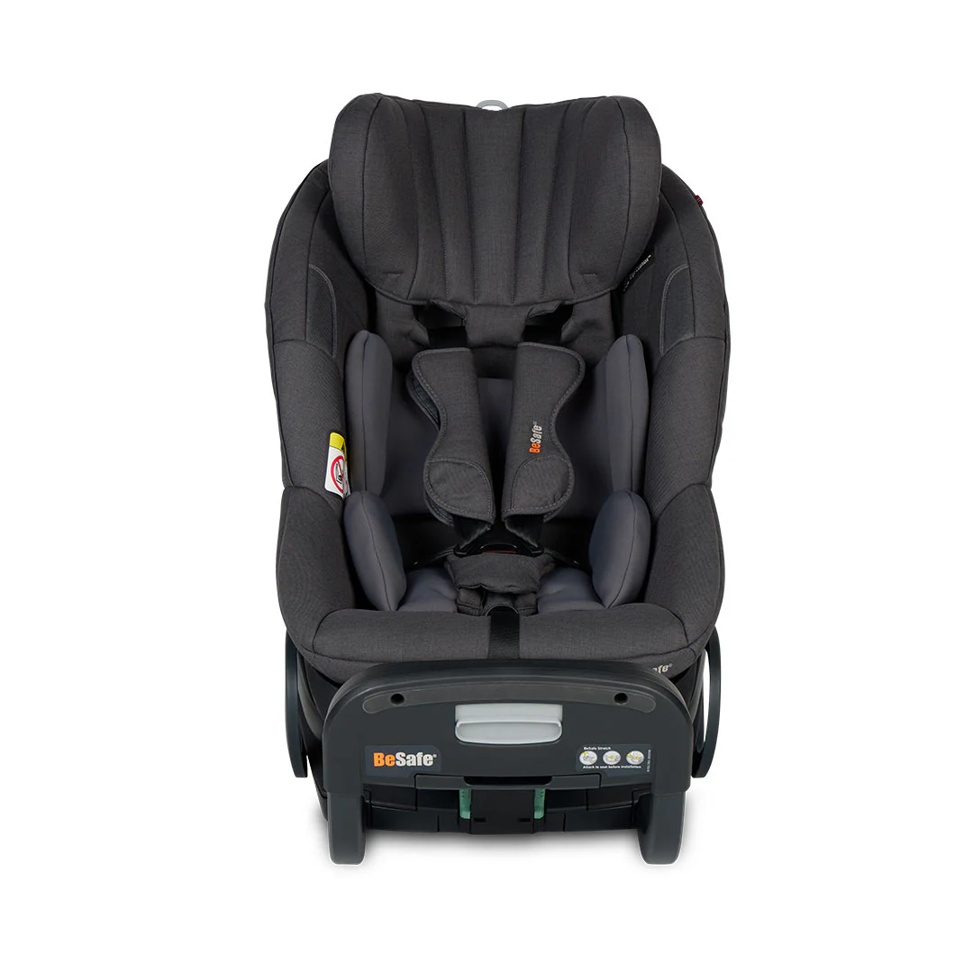 BeSafe Stretch 2 Car Seat - Dark Grey Melange - Image 8