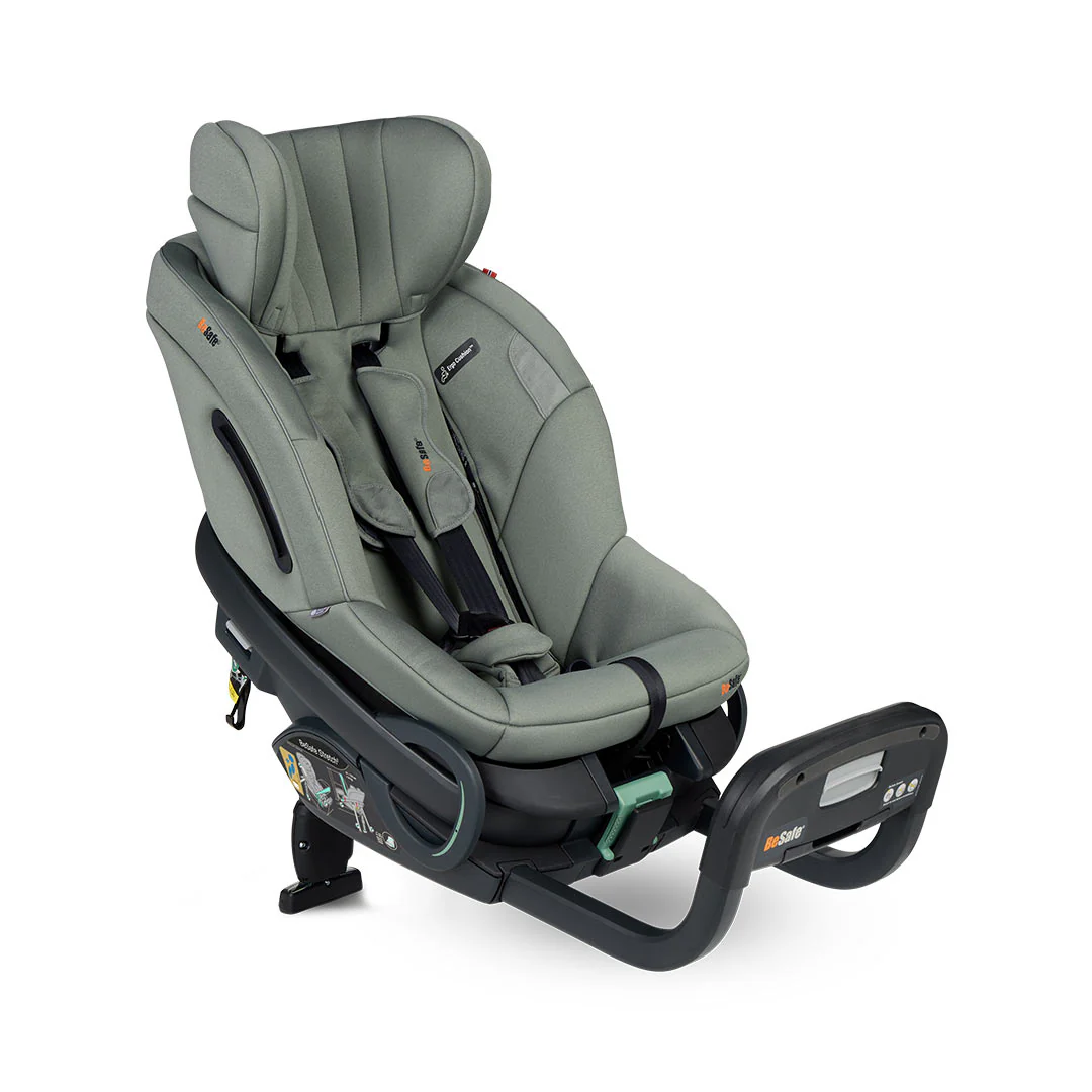 BeSafe Stretch 2 Car Seat - Meadow Green Softbreeze - Image 10