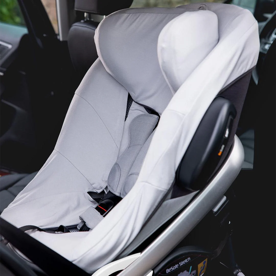 BeSafe Stretch Child Car Seat Cover - Glacier Grey - Image 3