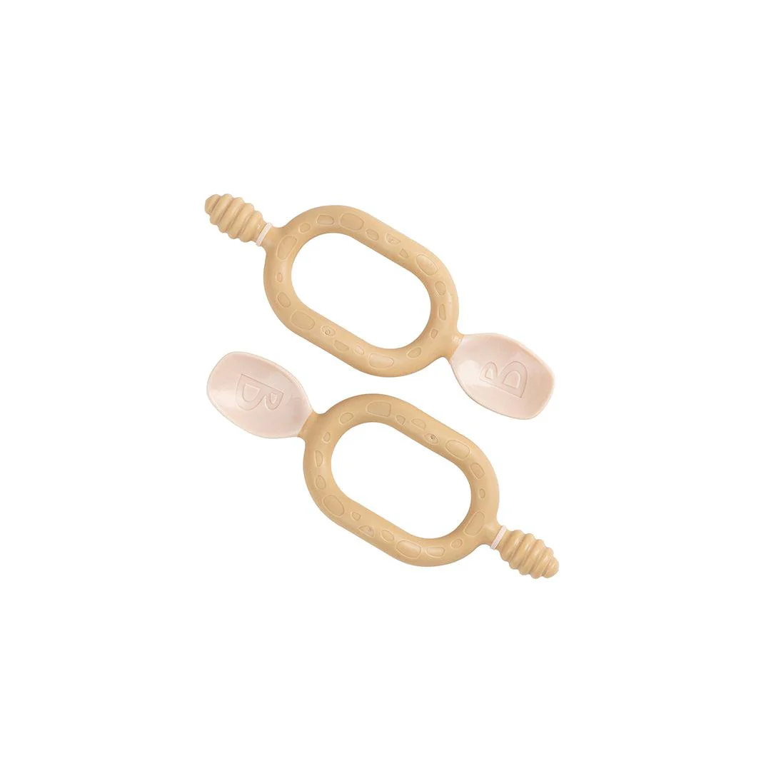 Bibado Dippit Multi-Stage Weaning Spoon + Dipper - Fawn - Image 7