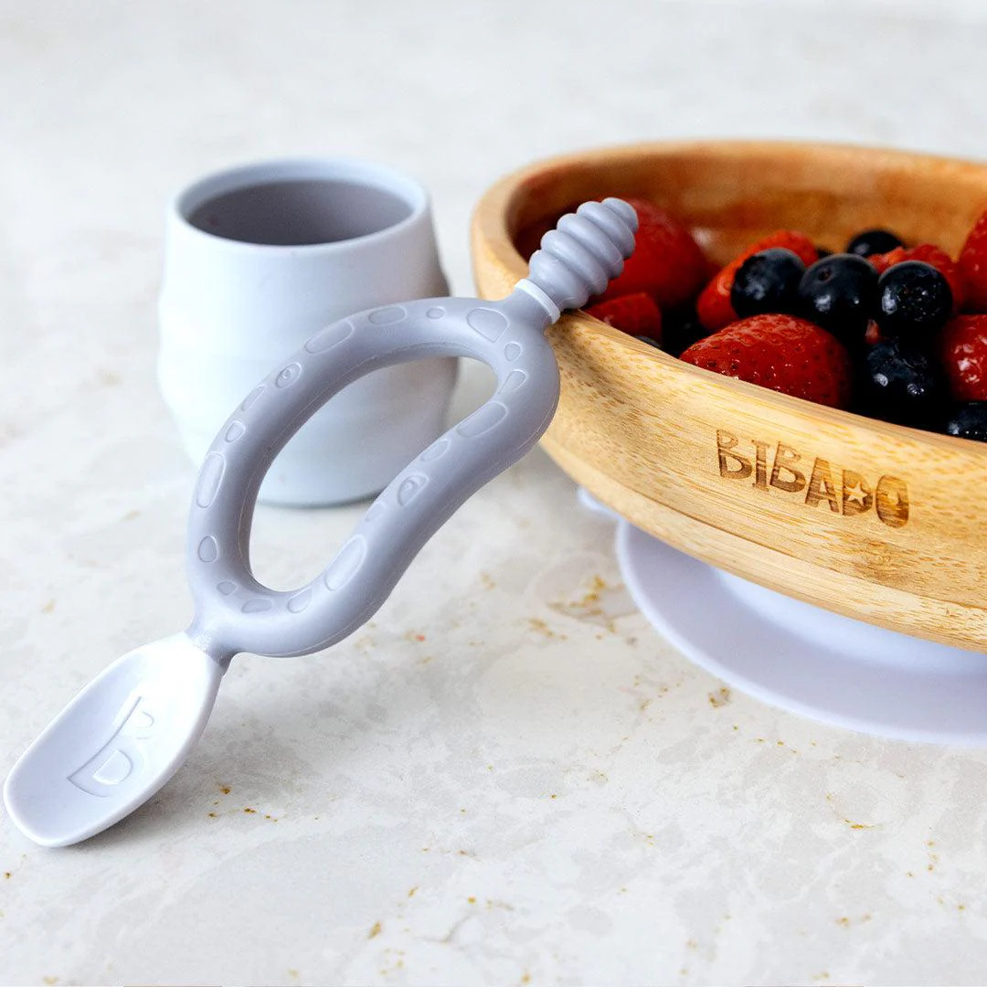Bibado Dippit Multi-Stage Weaning Spoon + Dipper - Mist - Image 4