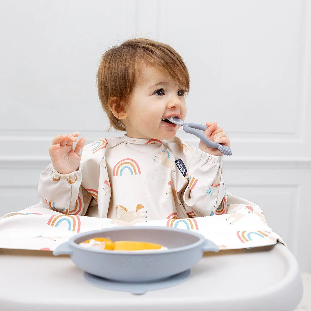 Bibado Long Sleeve Coverall Weaning Bib - Fairytale Foodies - Image 4