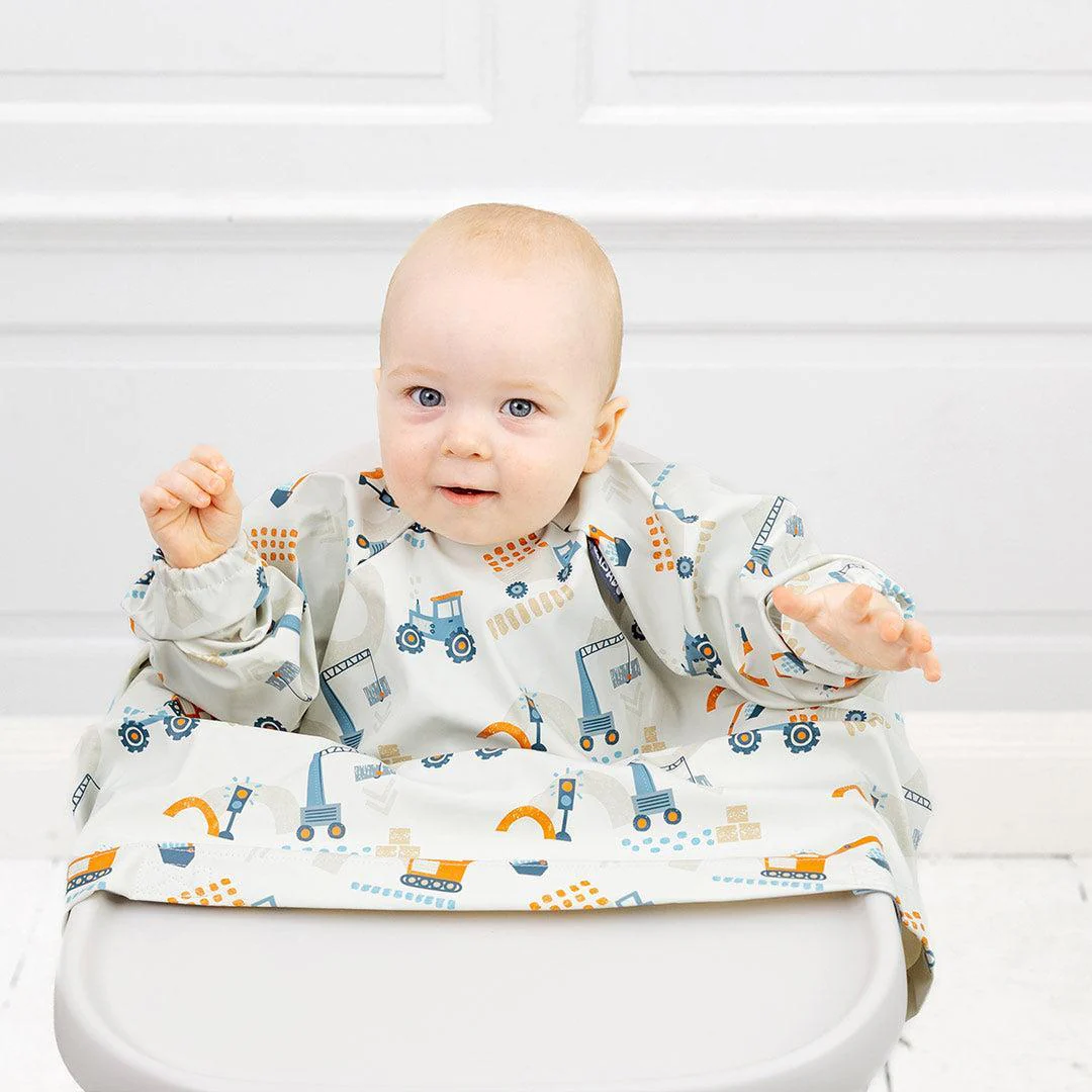 Bibado Long Sleeve Coverall Weaning Bib - Little Loader - Image 6