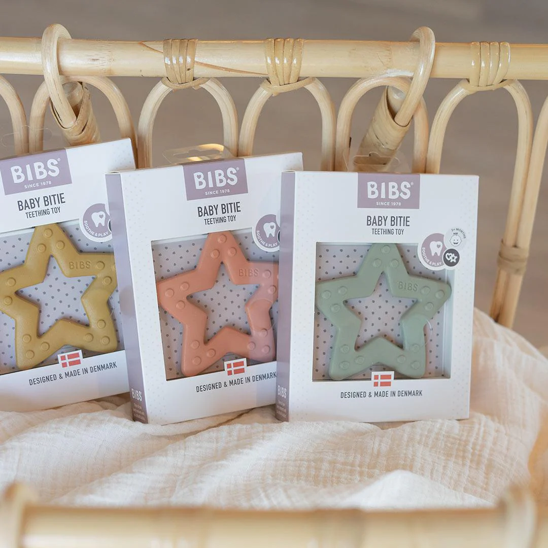 BIBS Baby Bitie - Star - Sage - Image 2