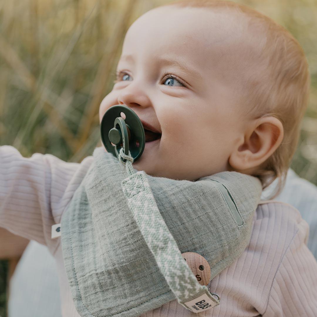 BIBS Bandana Bib - Sage - Image 2