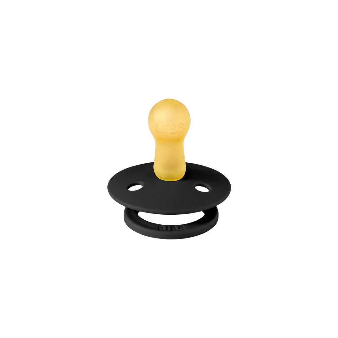 BIBS Colour Latex Pacifier - Black - Image 2