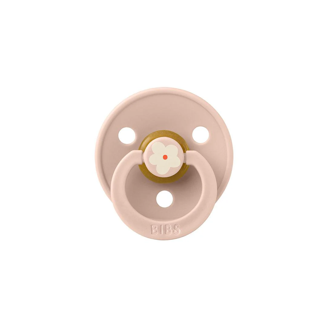 BIBS Studio Latex Pacifier - 2 Pack  - Blush Mix - Jasmine - Image 8