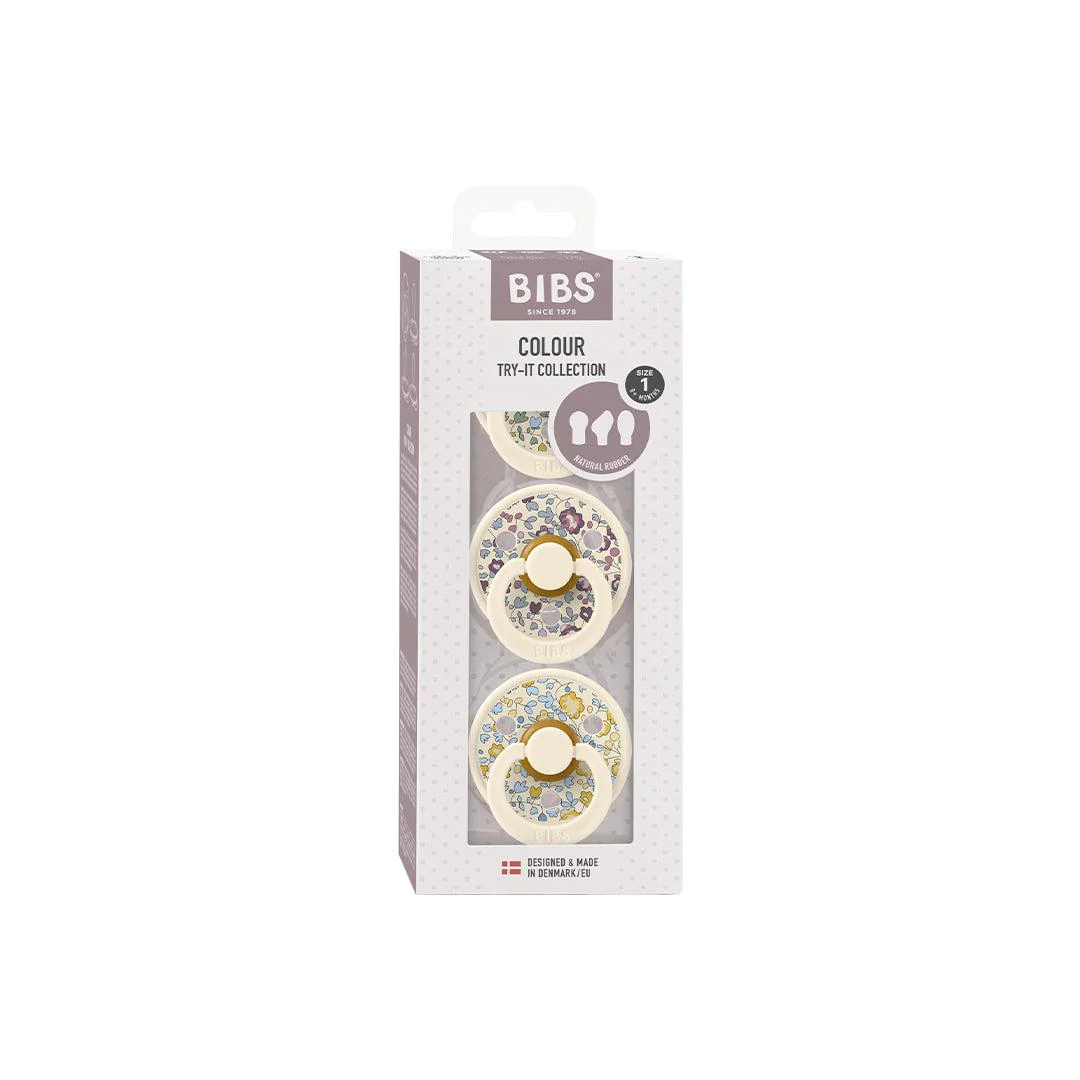 BIBS X LIBERTY Try-It Eloise Colour Pacifiers - 3 Pack - Image 3
