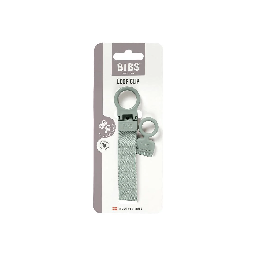 BIBS World BIBS Pacifier Clip Loop - Sage - Image 2