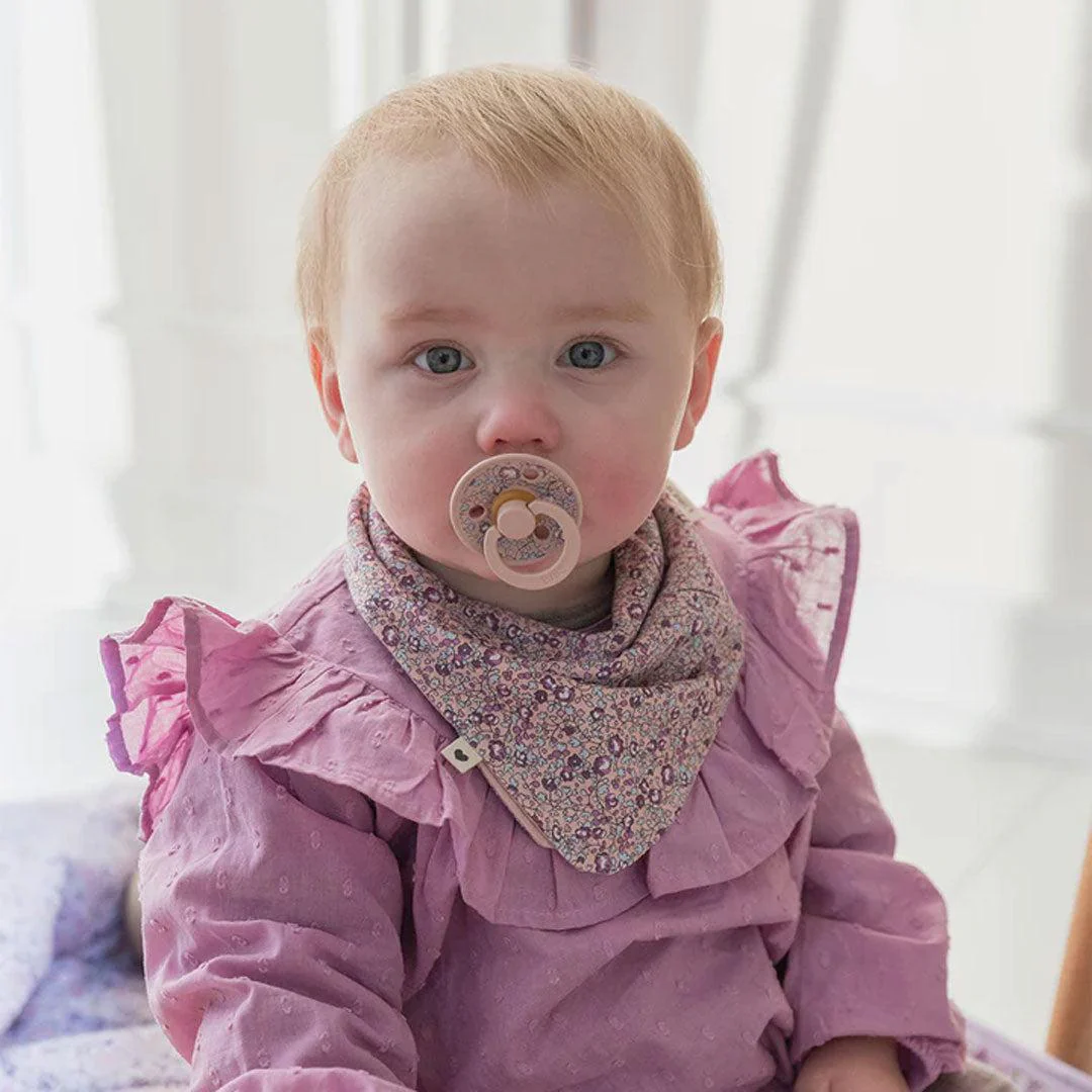 BIBS X LIBERTY Bandana Bib - Ivory - Eloise - Image 3