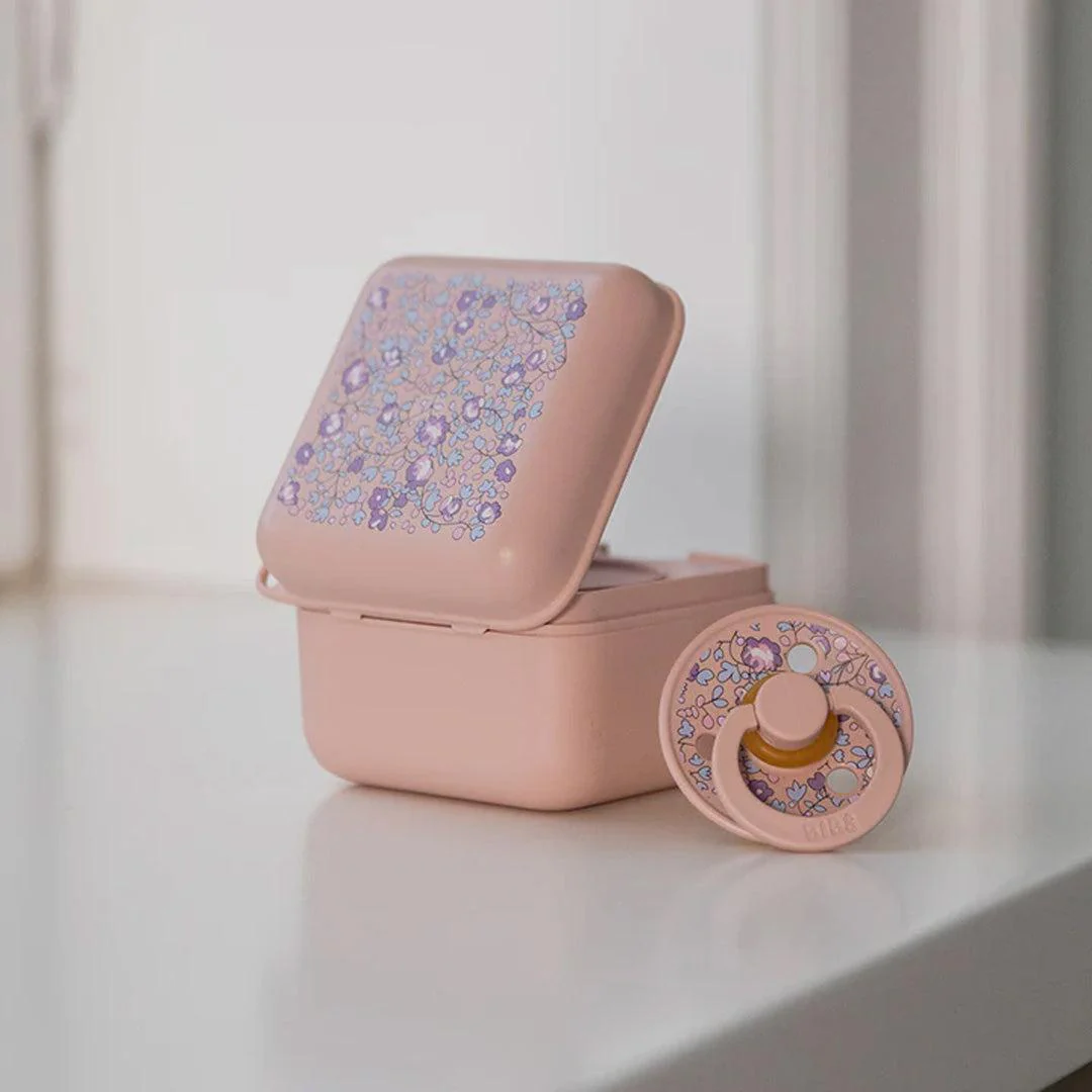 BIBS X LIBERTY Pacifier Box - Blush - Eloise - Image 2