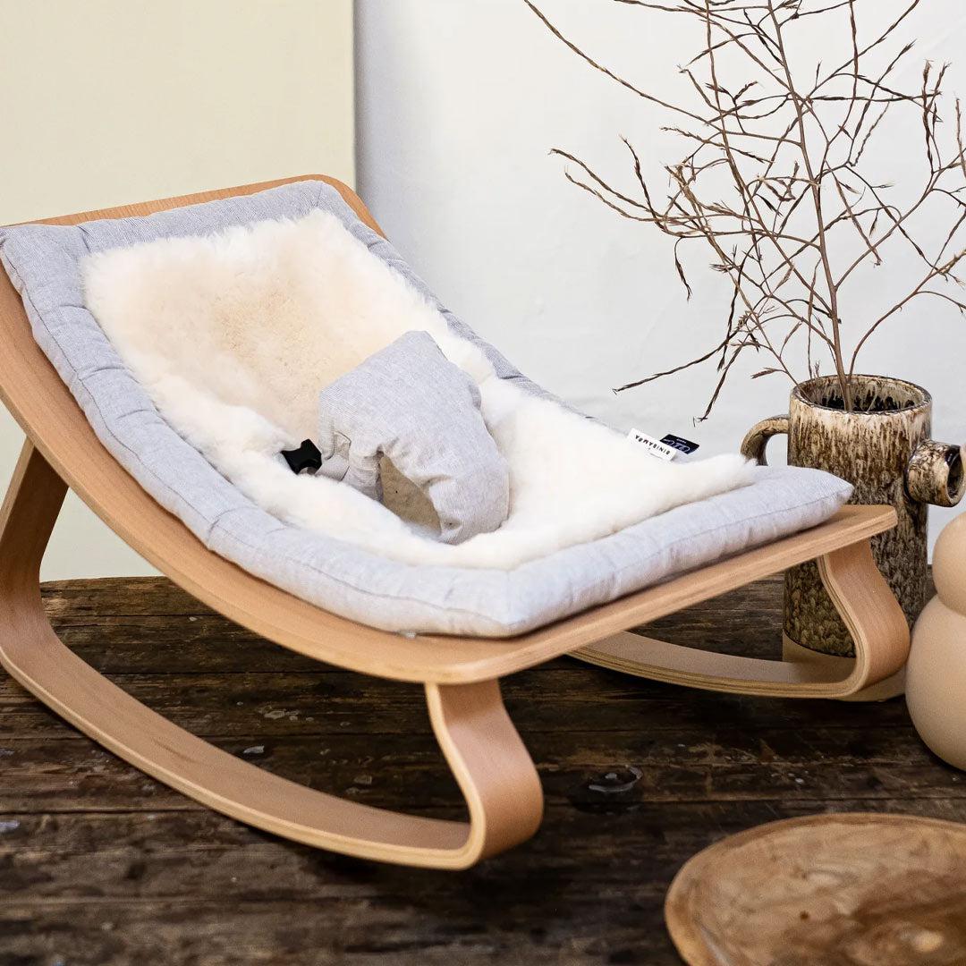 BINIBAMBA + Charlie Crane Merino Sheepskin LEVO Rocker Liner - Image 3