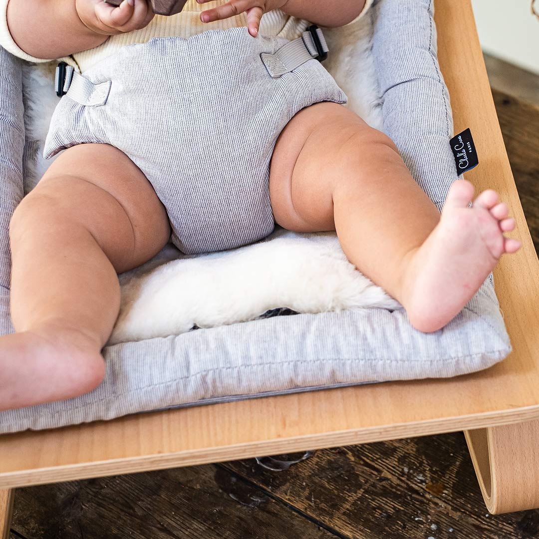 BINIBAMBA + Charlie Crane Merino Sheepskin LEVO Rocker Liner - Image 5