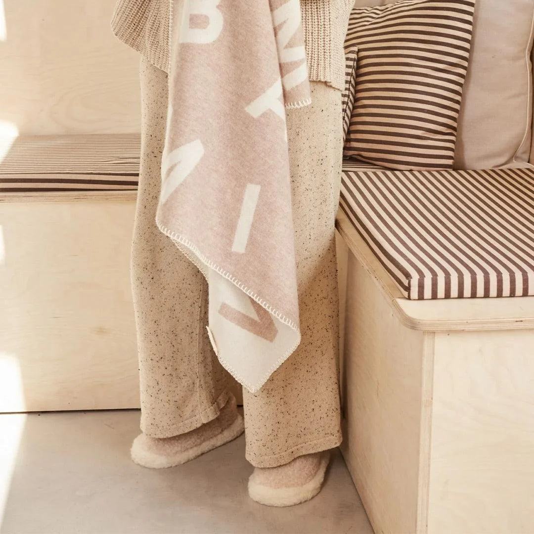BINIBAMBA Merino Blanket - Alphabet - Image 3