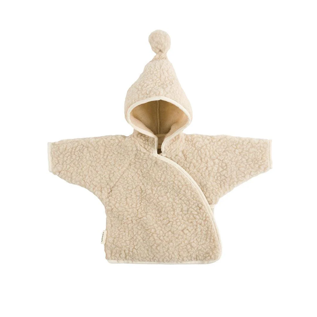 BINIBAMBA Merino Snugglejacket - Peanut