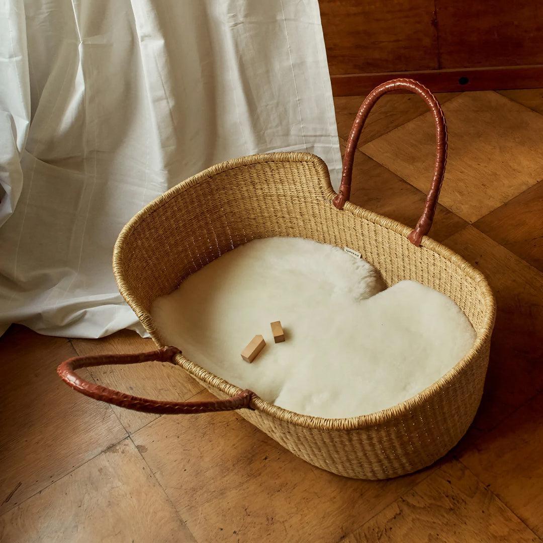 BINIBAMBA Sheepskin Snuggler - Chalk - Image 3